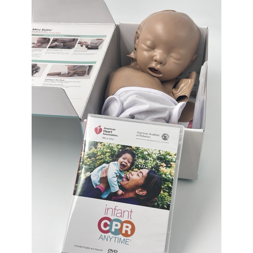 American Heart Association Infant CPR Anytime Kit w Manikin Training AHA